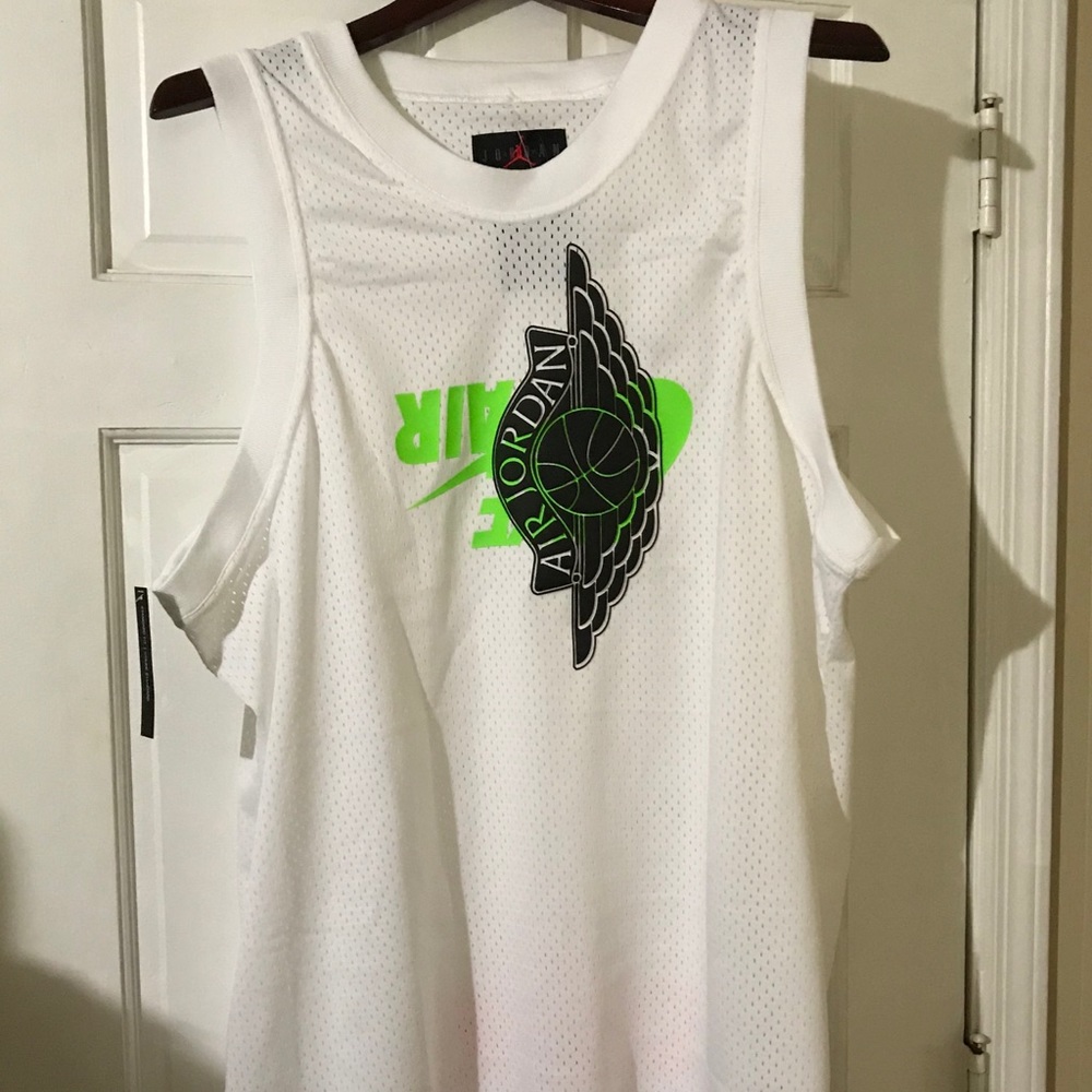 Air Jordan Jersey / Green/Black Sz XXL - Picture 2 of 6